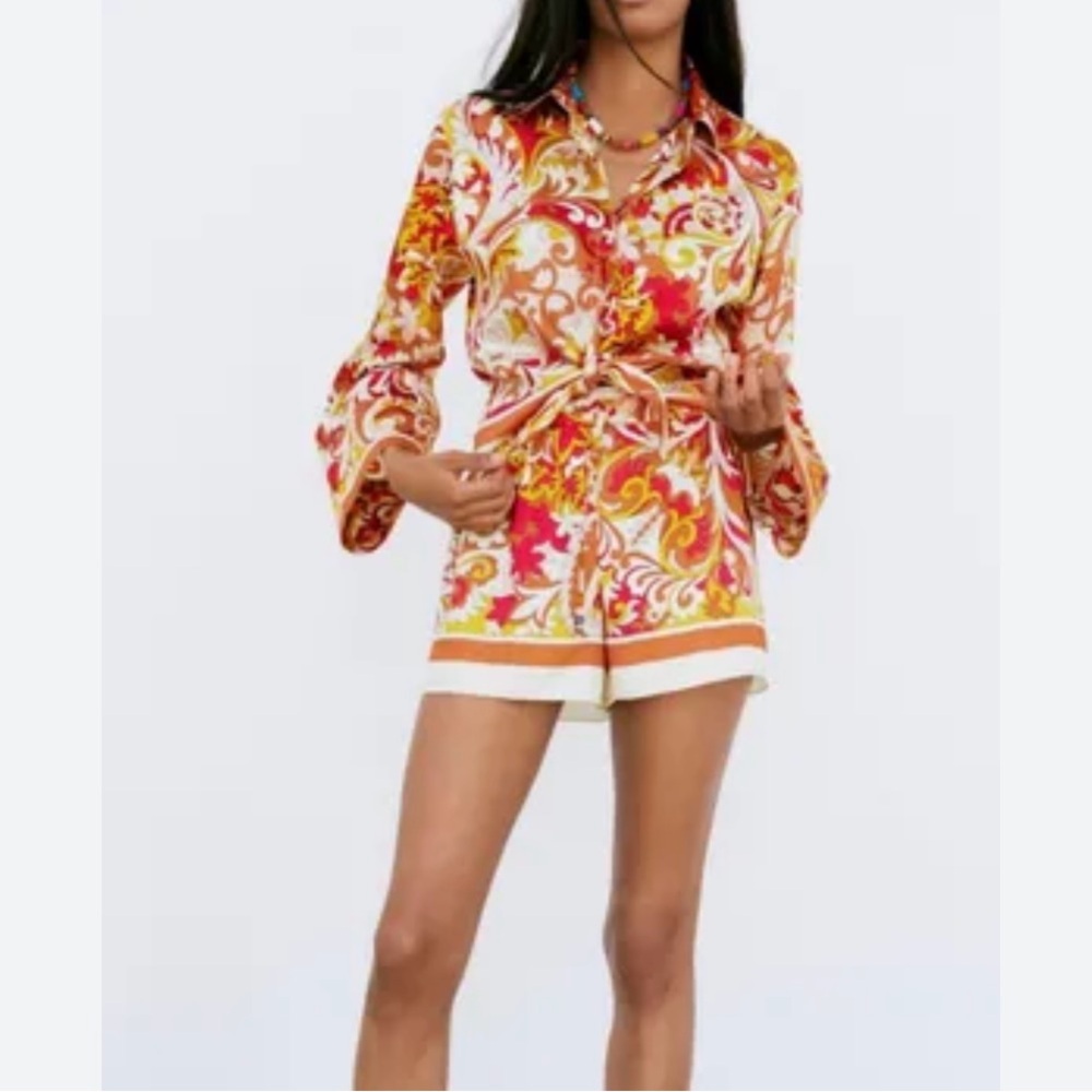 Zara shorts. Part of matching set.